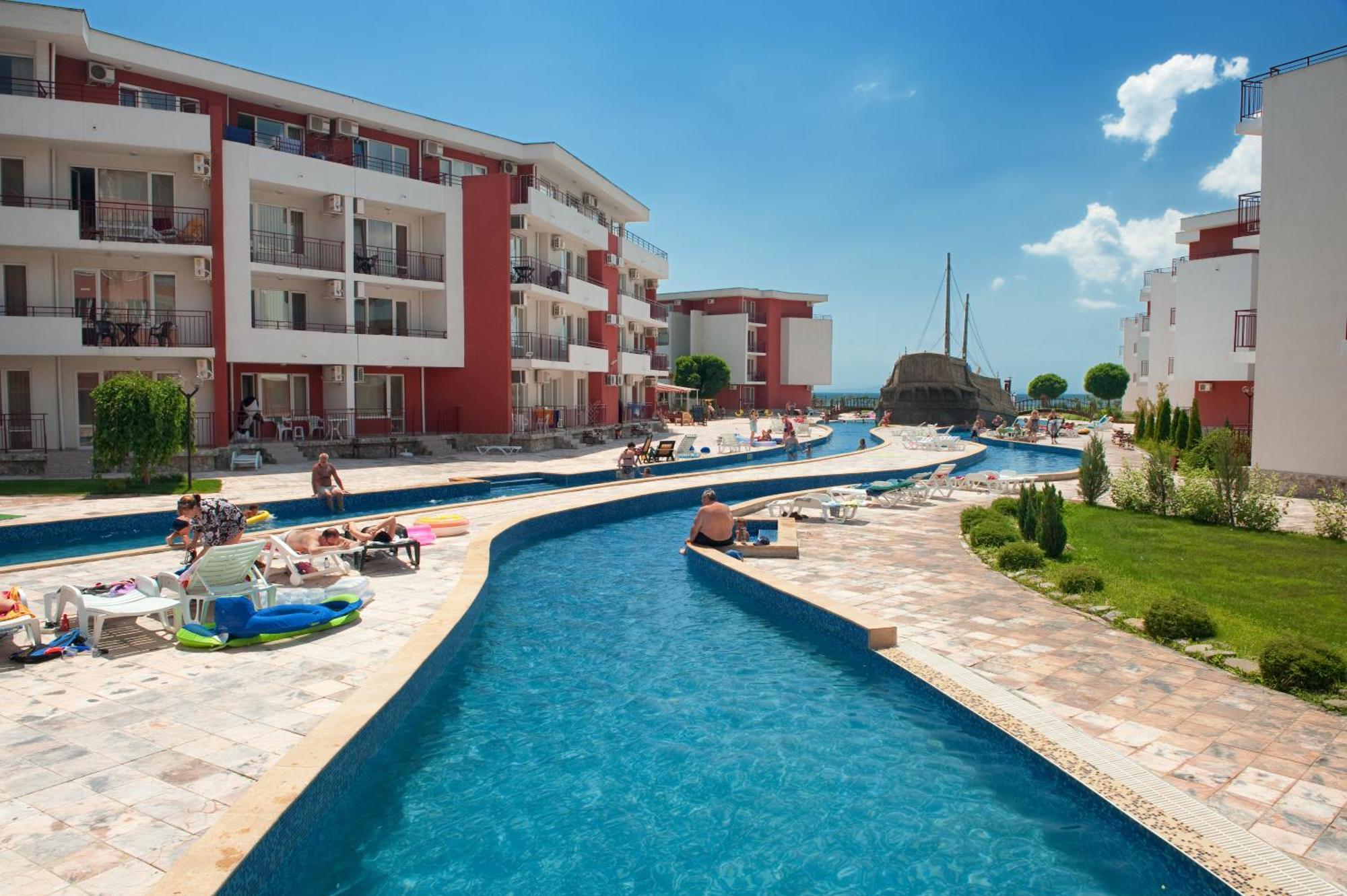 Privilege Beach Apartments Sveti Vlas Eksteriør bilde