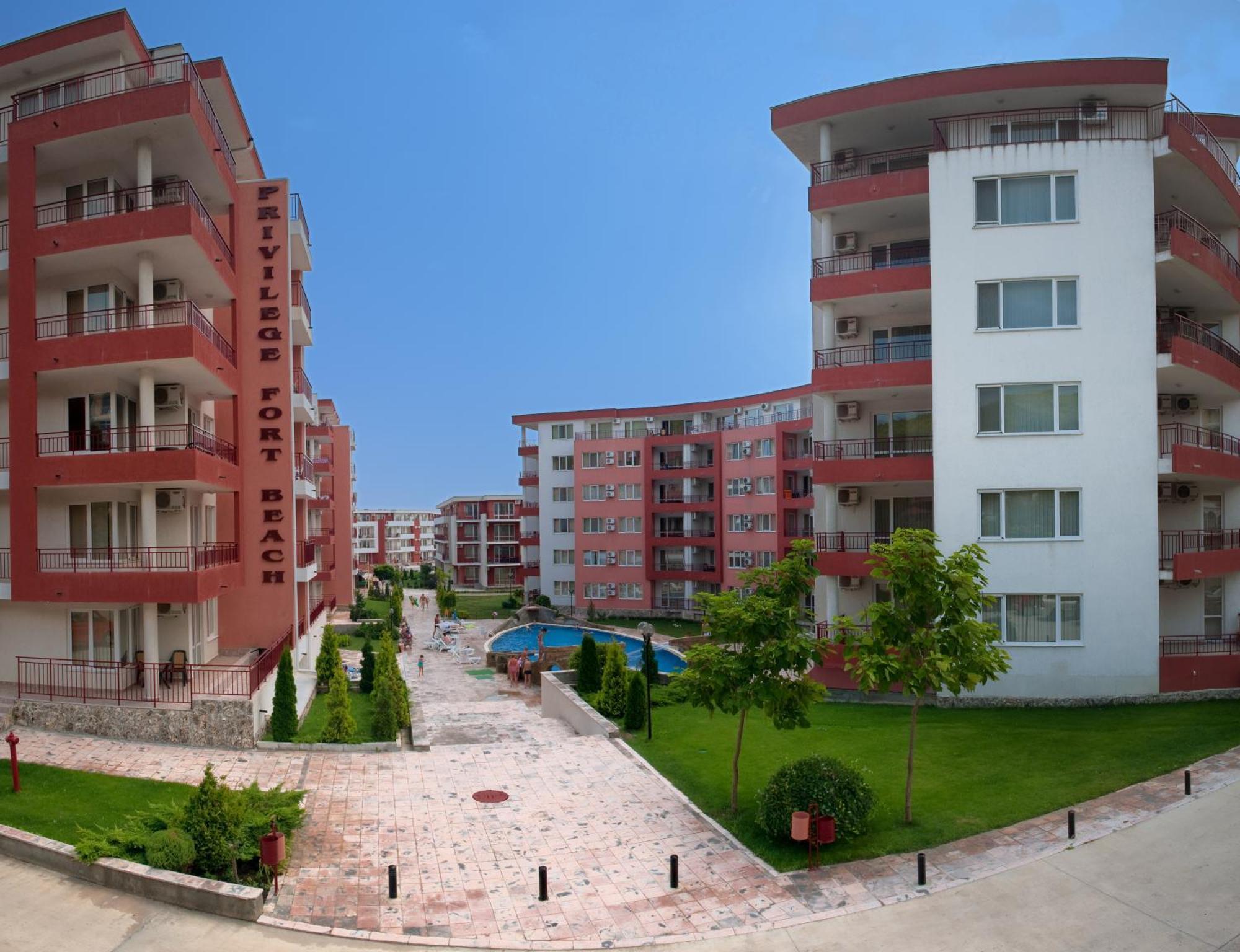 Privilege Beach Apartments Sveti Vlas Eksteriør bilde